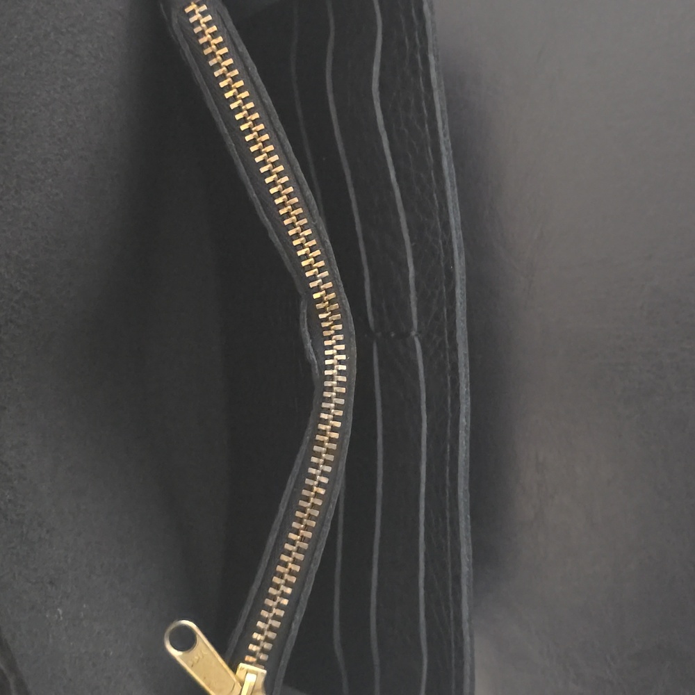 NEW Portland Leather Goods Large Bozeman Wallet/Black - Picture 4 of 12